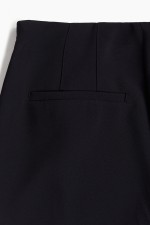 Button-Front Twill Pants