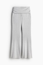 Flared Jersey Pants