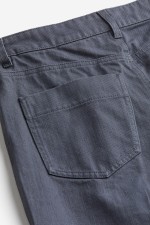 Straight Twill Pants